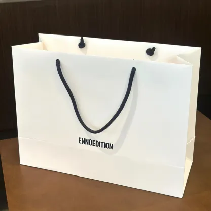 Custom Cotton Handle Premium Gift Bags