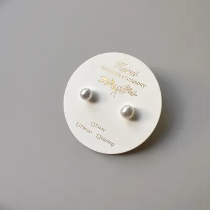 Custom Earring Display Cards