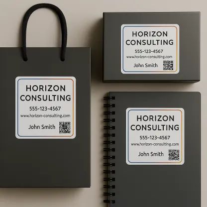 Business Card Stickers