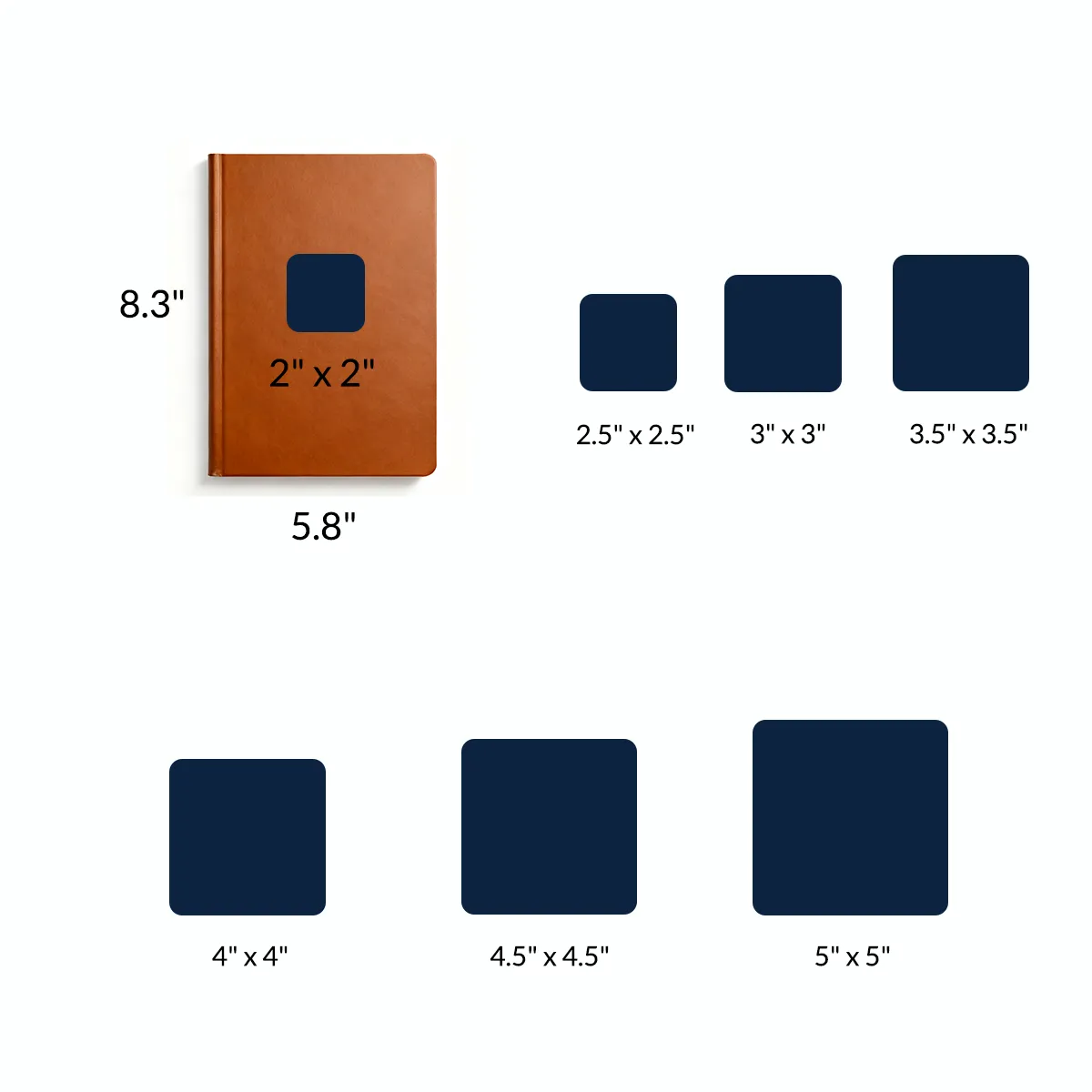 Rounded Square Stickers