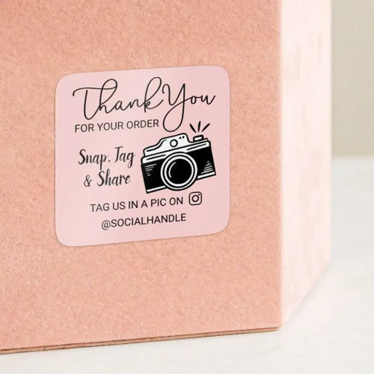 Rounded Square Stickers