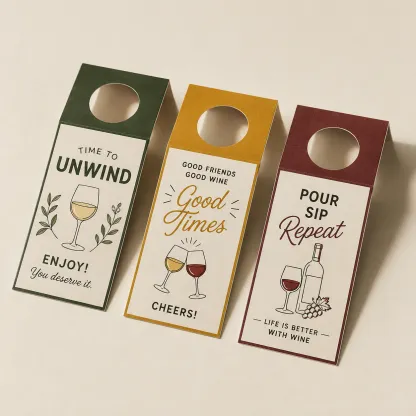 Custom Bottle Neck Tags