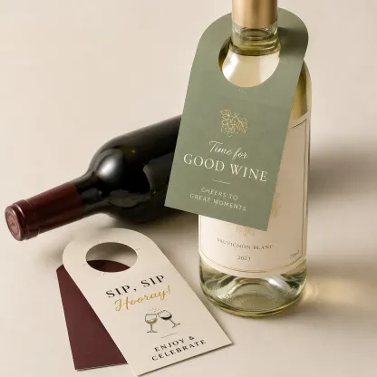 Custom Bottle Neck Tags