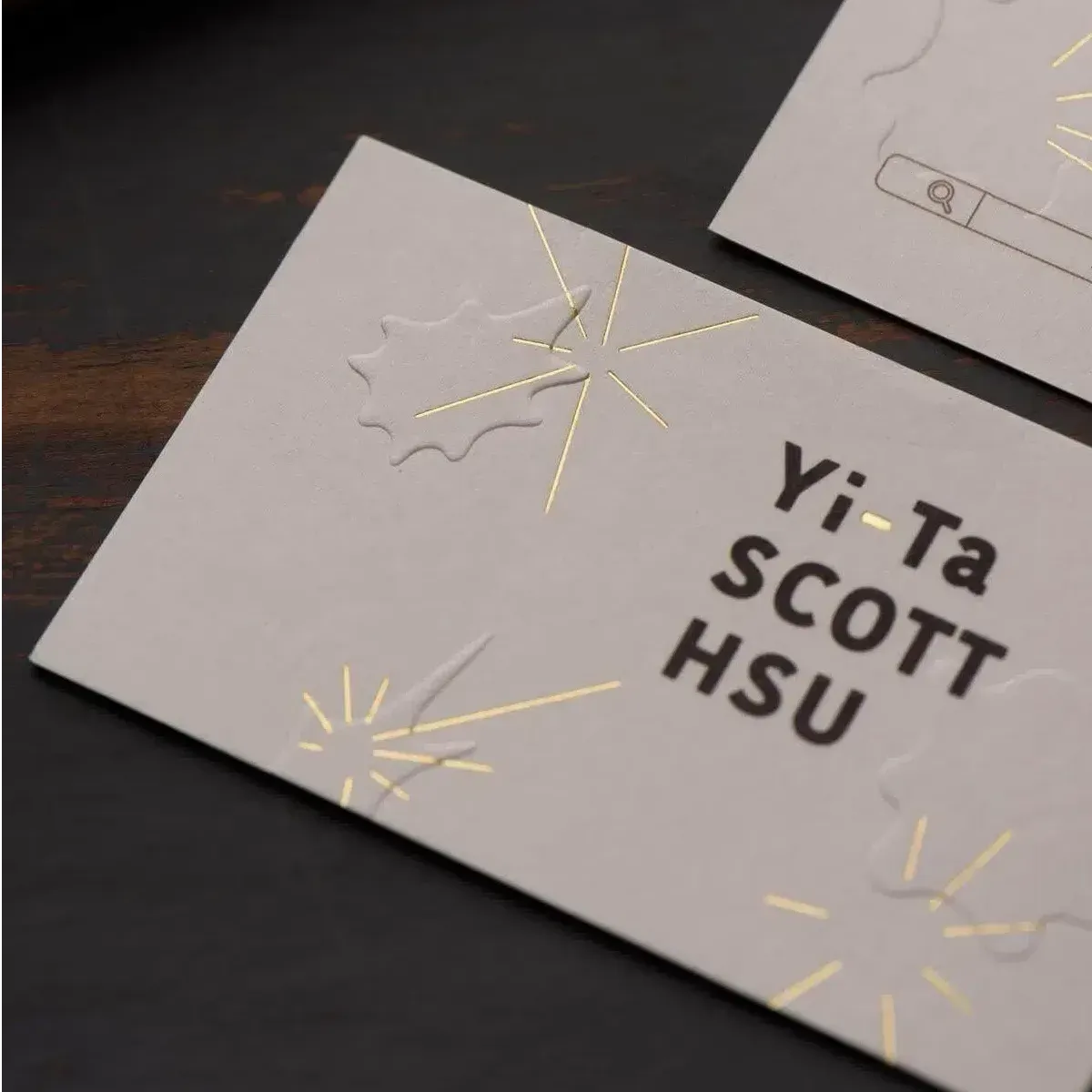 Foil Business Cards