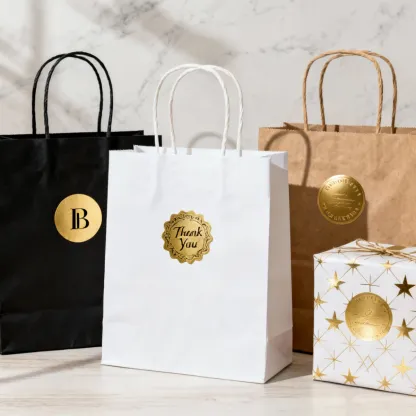 Gold Foil Stickers