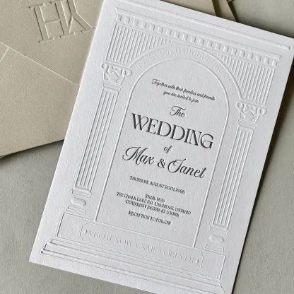 Embossed & Debossed Postcards