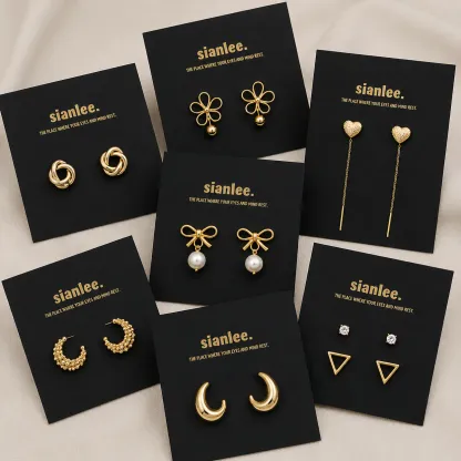 Custom Earring Display Cards
