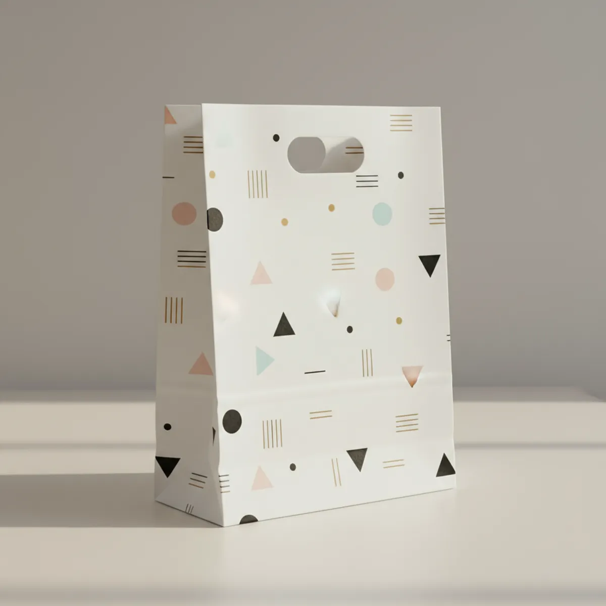 Custom Premium Die-Cut Shopping Bags