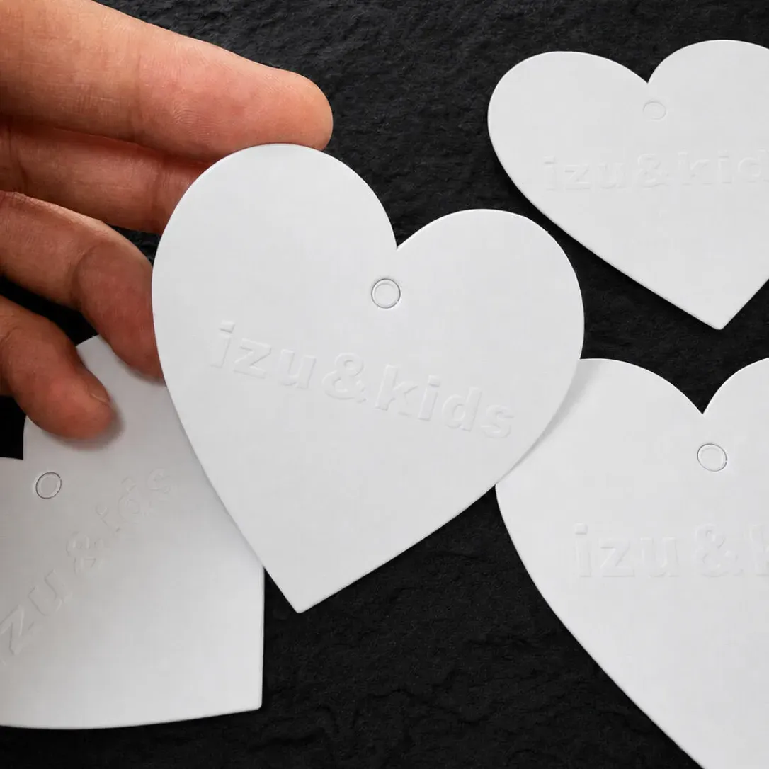 Embossed & Debossed Hang Tags