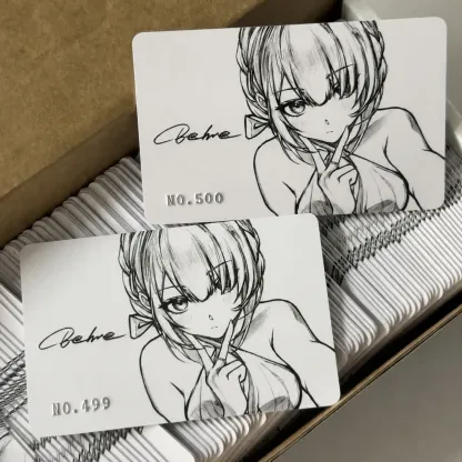 Custom Numbered Membership Cards