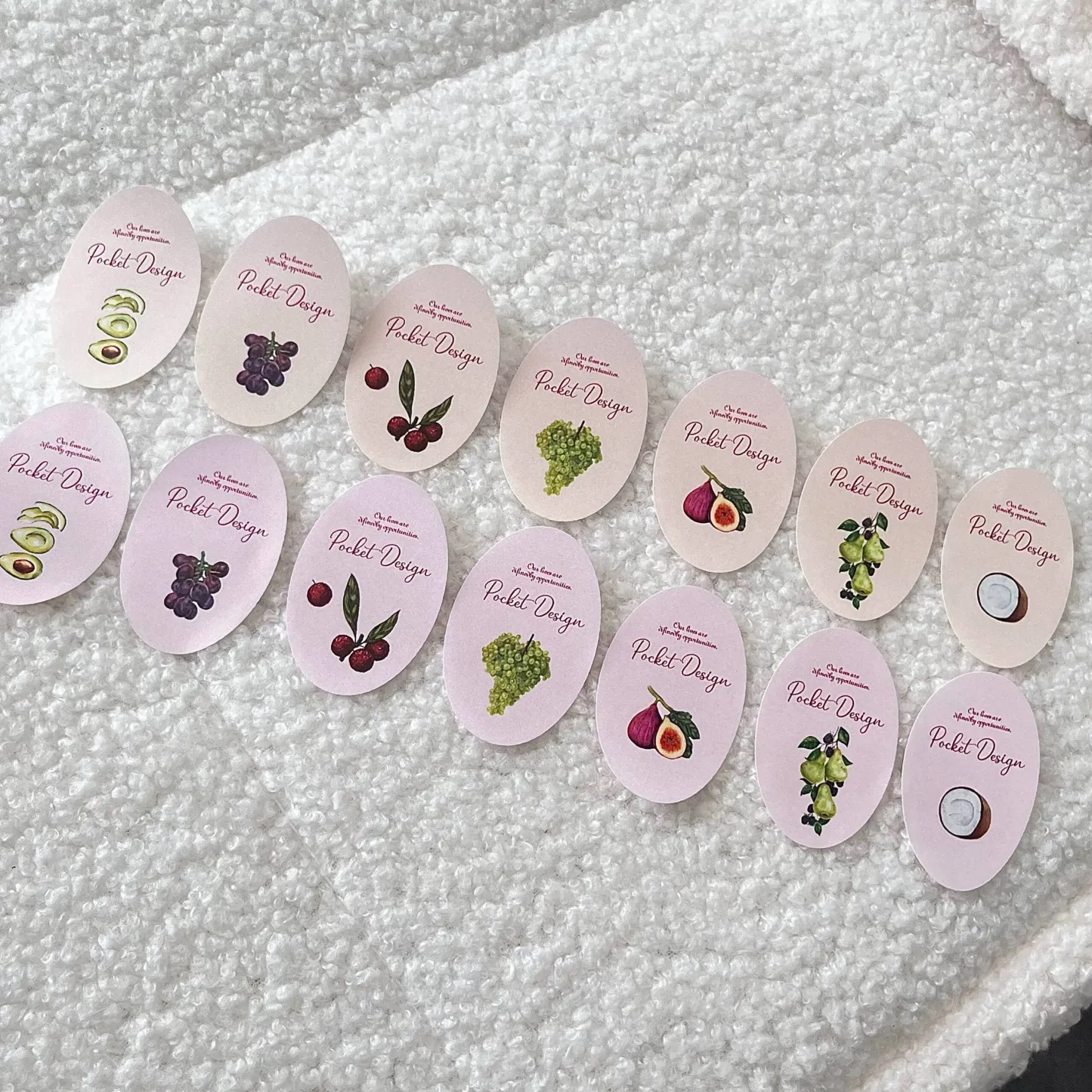 Oval Stickers