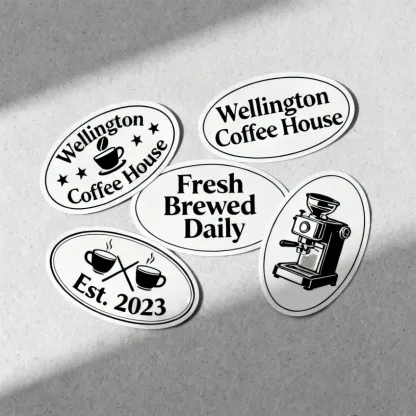 Oval Stickers