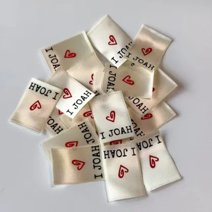 Custom Printed Satin Labels
