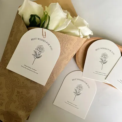 Die-Cut Postcards