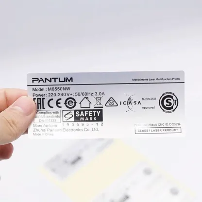 Matte Silver Stickers