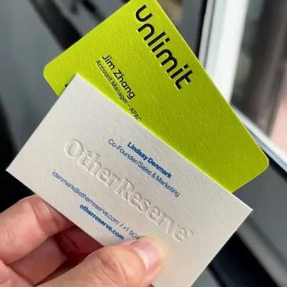 Cotton Paper Business Cards