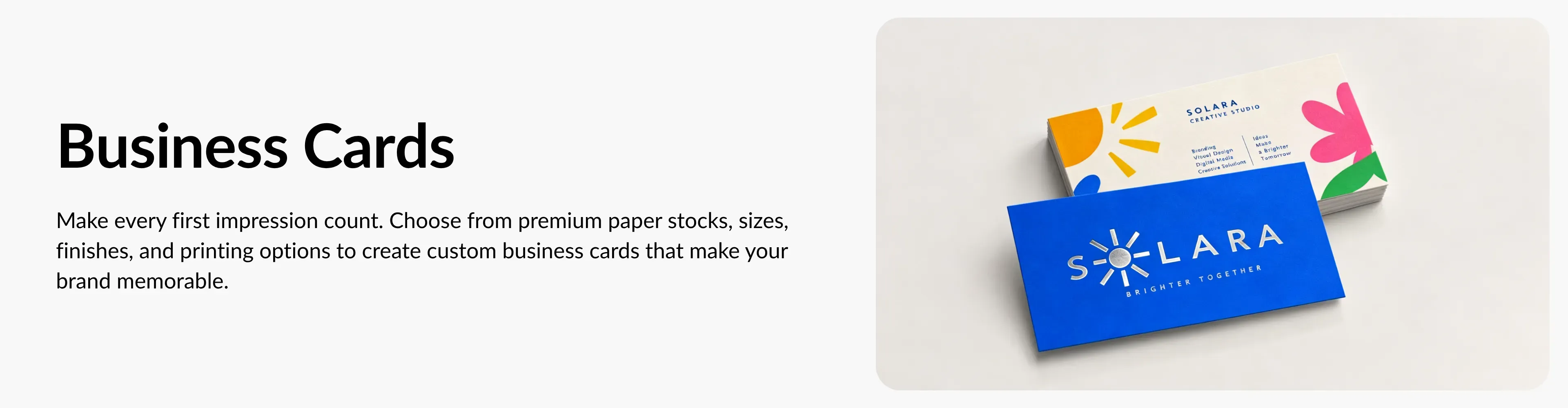 Custom Business Cards