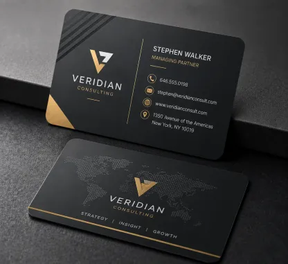Premium Plastic Business Cards