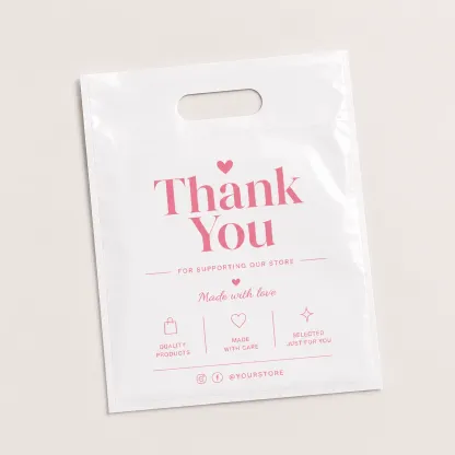 Custom Plastic Shopping Bags