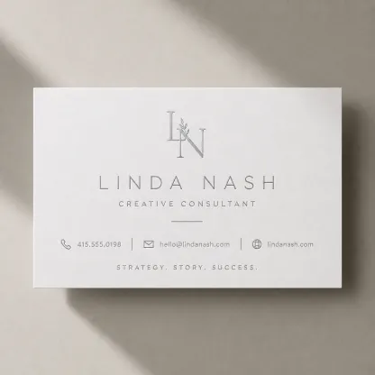 Premium Foil Business Cards