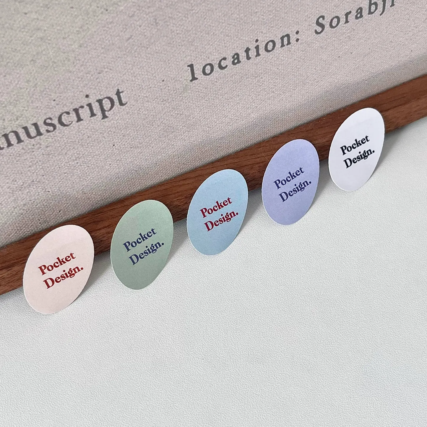 Oval Stickers