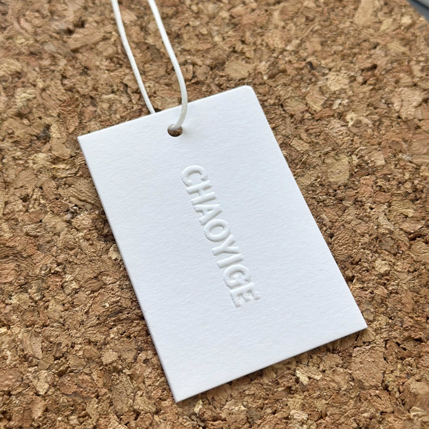 Premium Deep Embossed & Debossed Hang Tags