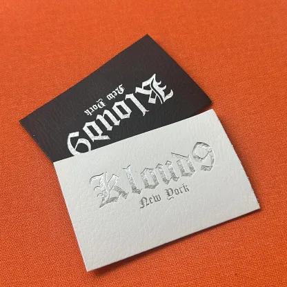 Custom Leather Labels