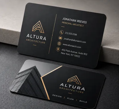 Premium Plastic Business Cards