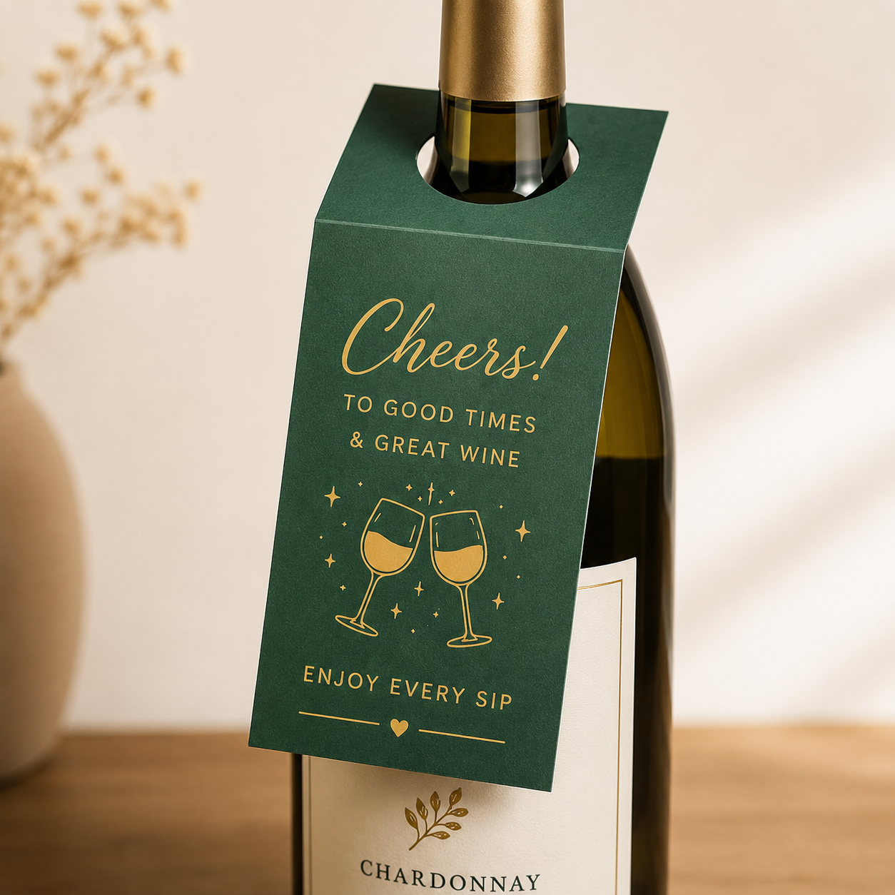 Custom Bottle Neck Tags