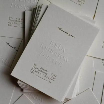 Embossed & Debossed Postcards