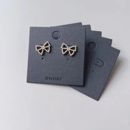 Custom Jewelry Display Cards