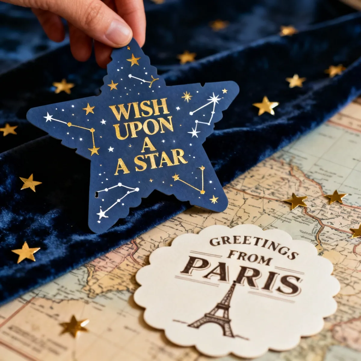 Die-Cut Postcards