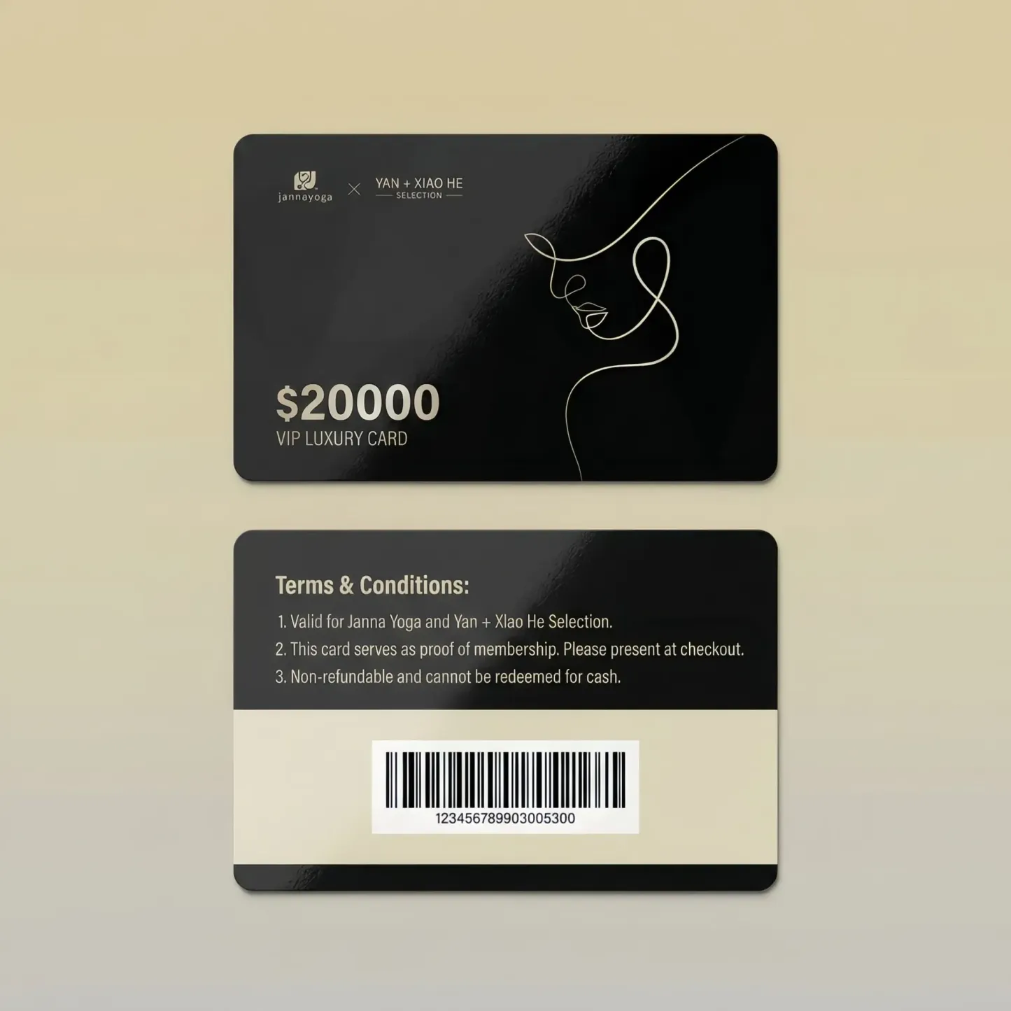 Membership Cards with Barcode