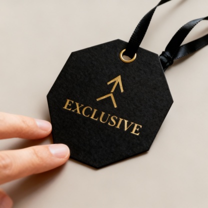 Soft Touch Hang Tags