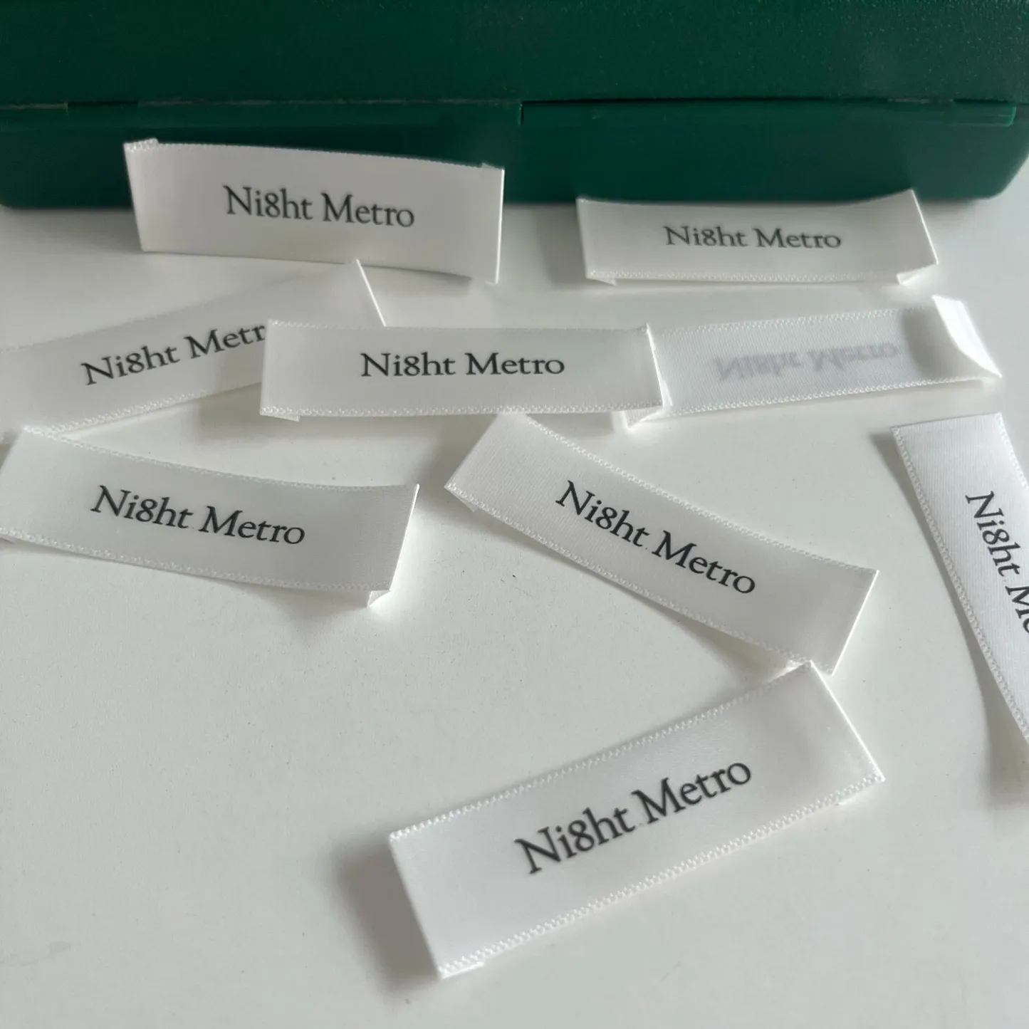 Custom Printed Satin Labels