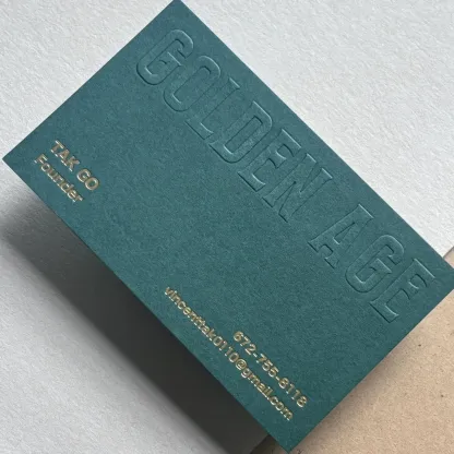 Cotton Paper Business Cards