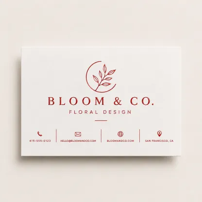 Foil Business Cards