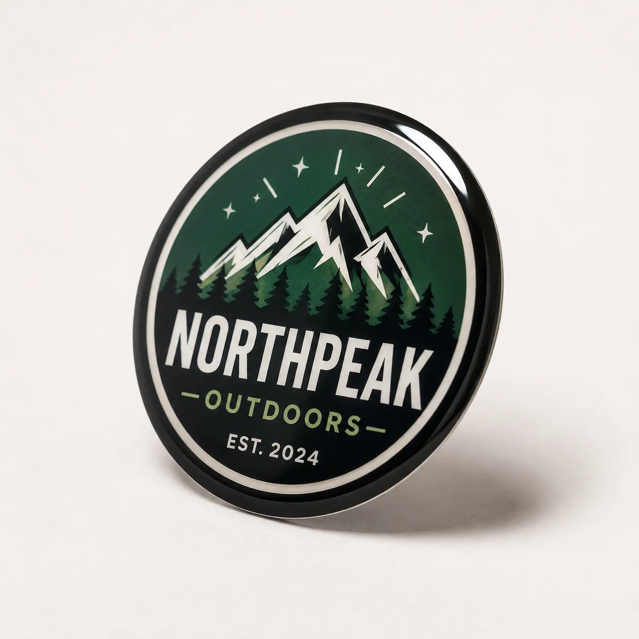 Custom Domed Stickers