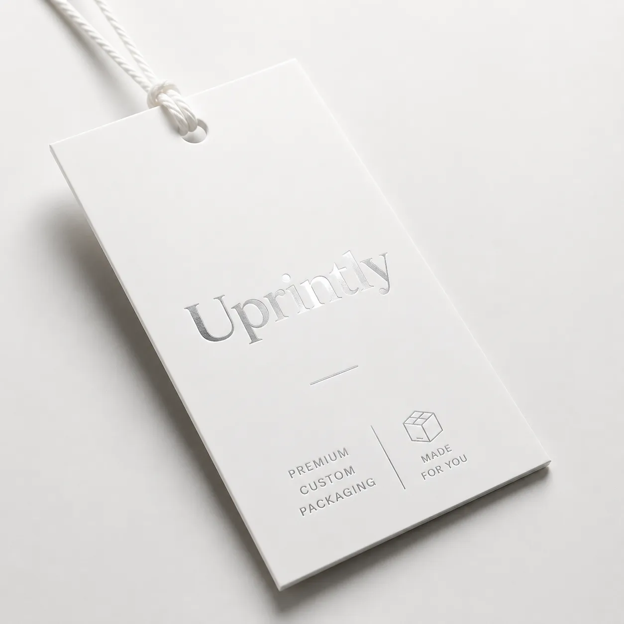 Foil Coated Paper Hang Tags