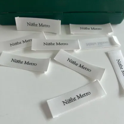 Custom Printed Satin Labels
