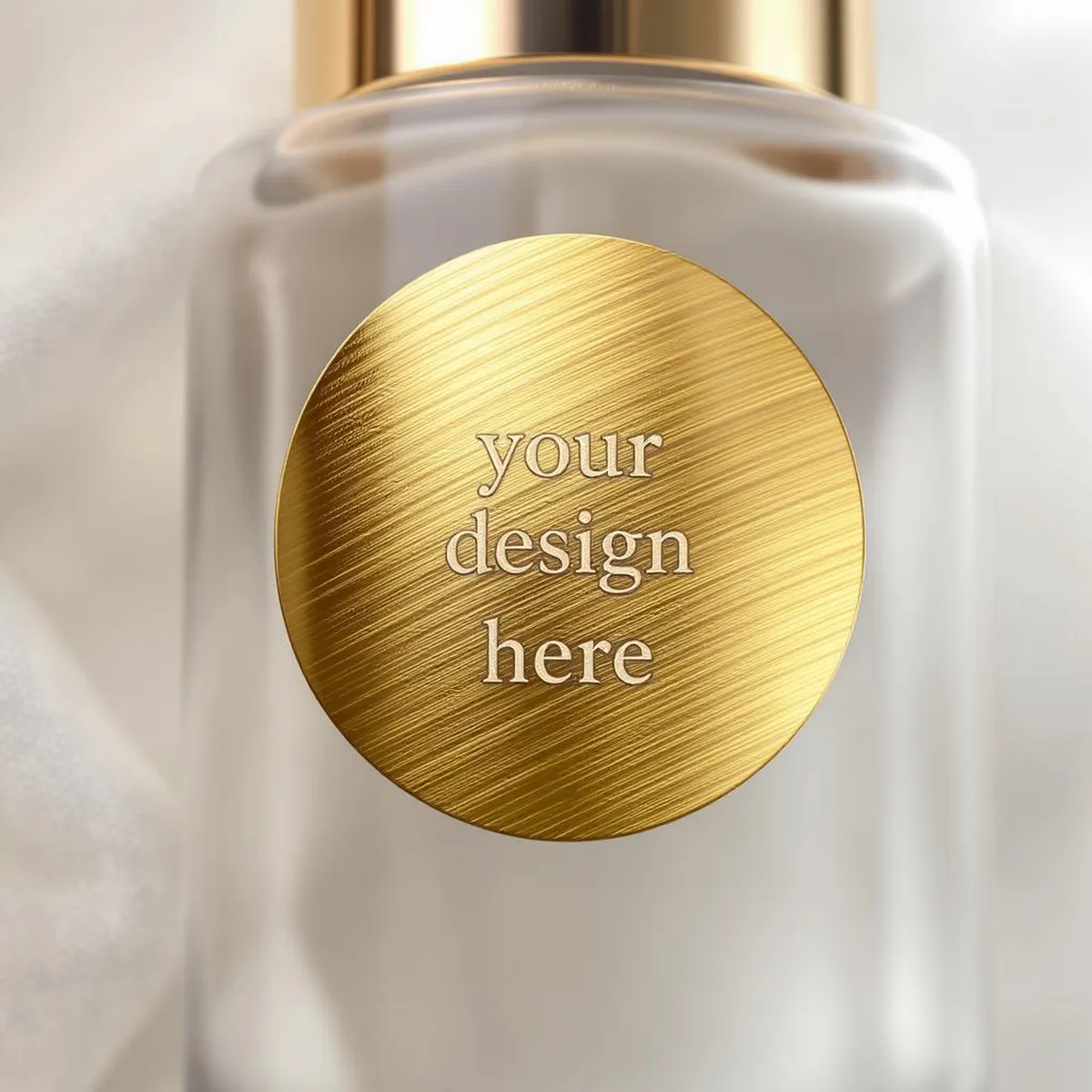 Brushed Gold Stickers