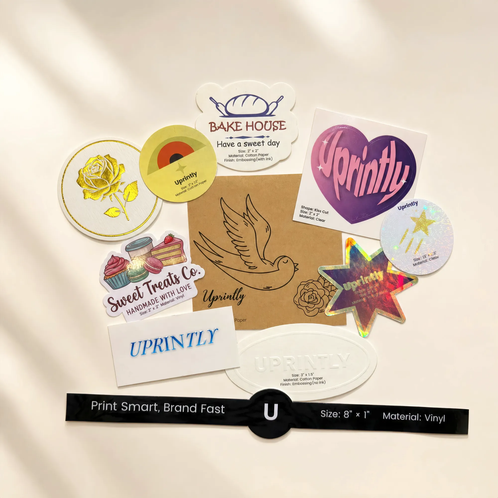 Sticker & Label Sample Pack