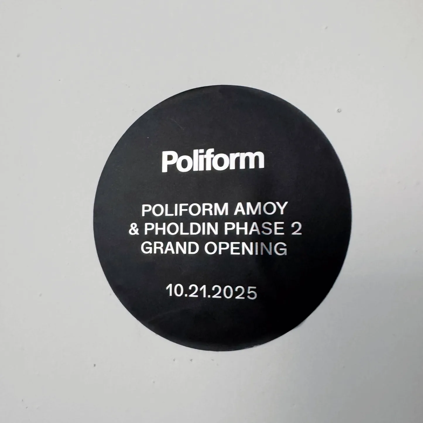 Sliver Foil Stamped Stickers