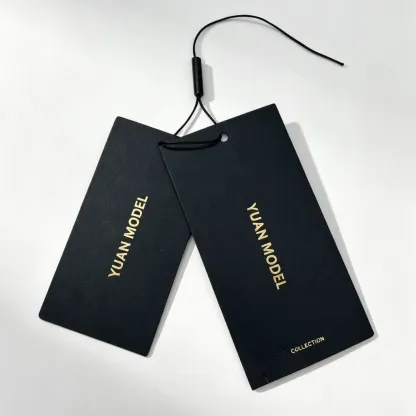 Black Cardstock Hang Tags