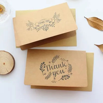 Kraft Paper Postcards