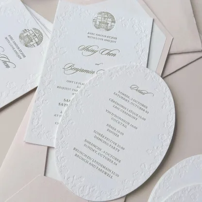 Custom Cotton Paper Cards