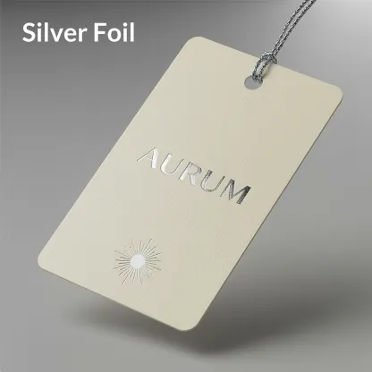 Folded Hang Tags