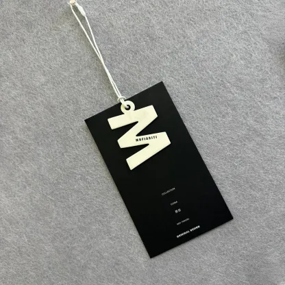 White Paper Hang Tag Strings Set