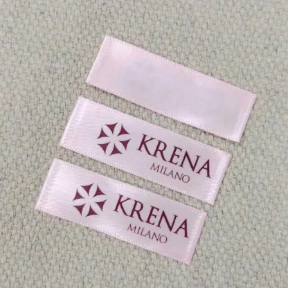 Custom Printed Satin Labels