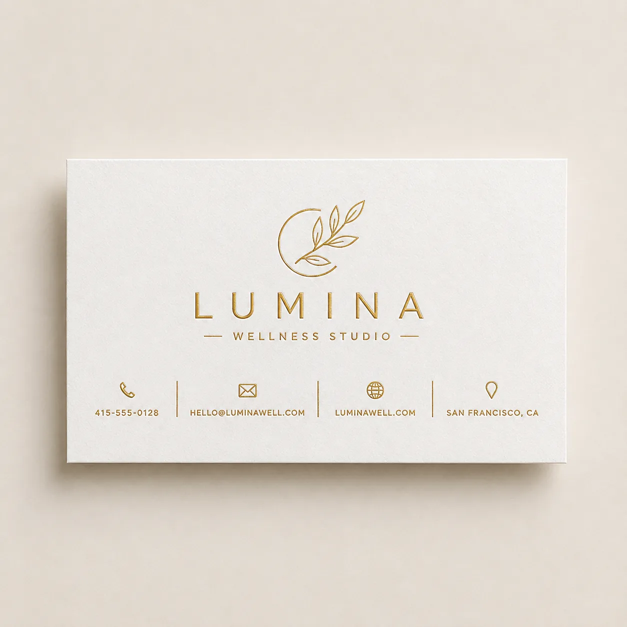 Foil Business Cards